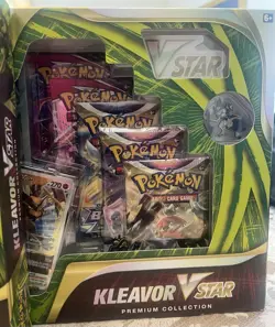 Pokemon TCG Kleavor VSTAR Premium Collection Box - Lot of 2 - Image 3