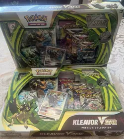 Pokemon TCG Kleavor VSTAR Premium Collection Box - Lot of 2 - Image 5