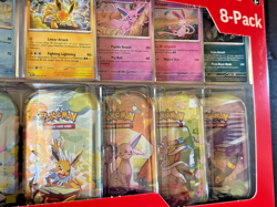 Pokemon TCG Scarlet & Violet Prismatic Evolutions Mini Tin - Sealed - Costco - Image 4