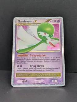 Gardevoir LV.X 131/132 Secret Wonders Holo Ultra Rare EX Vintage Pokemon TCG MP+ - Image 3