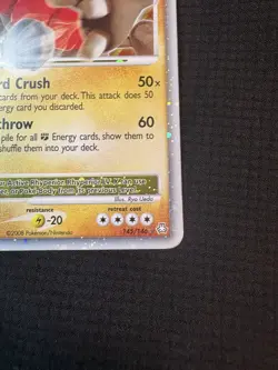 Pokemon Rhyperior LV.X 145/146 Legends Awakened 2008 English Holo Ultra Rare 17… - Image 4