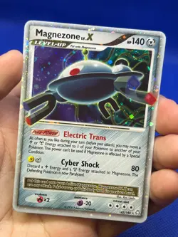2008 Pokemon Legends Awakened Magnezone LV.X 142/146 Ultra Rare LP/MP - Image 2