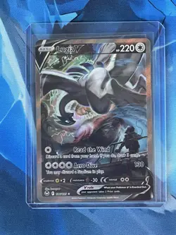 SWSH Lugia V Alt Art Pokemon Silver Tempest 186/195 Near Mint - Image 1
