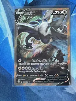 SWSH Lugia V Alt Art Pokemon Silver Tempest 186/195 Near Mint - Image 2