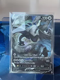 SWSH Lugia V Alt Art Pokemon Silver Tempest 186/195 Near Mint - Image 4