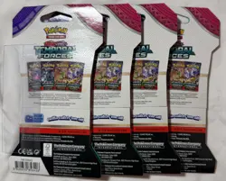 Pokemon TCG: Scarlet and Violet Temporal Forces Booster Pack - 4 Sealed Packs - Image 2