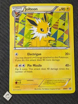 Jolteon BW91 - Black And White Promo Holo Pokemon TCG HP - Image 1