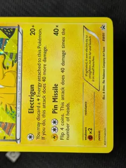 Jolteon BW91 - Black And White Promo Holo Pokemon TCG HP - Image 5