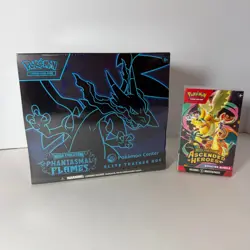 Pokemon TCG Phantasmal Flames Pokemon Center ETB + Ascended Heroes Bundle - Image 1
