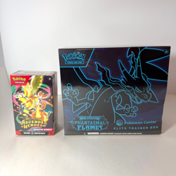 Pokemon TCG Phantasmal Flames Pokemon Center ETB + Ascended Heroes Bundle - Image 2