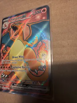 Pokemon Charizard ex 183/165 Sv: Scarlet & Violet 151 Full Art Holo - Image 2