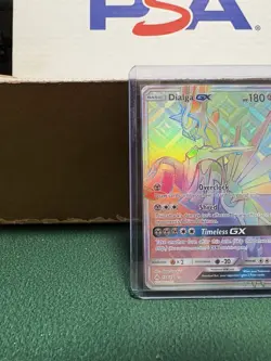 Pokemon TCG: Forbidden Light Secret Hyper Rainbow Rare, Dialga GX #138/131, LP - Image 5