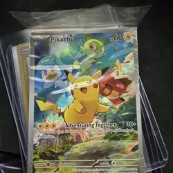 Pikachu SVP 027 Adventuring Together 2023 Holo Promo Pokemon TCG English - Image 2