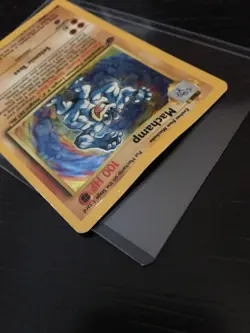 Machamp - 1st Edition Slightly Bent - Base Set - 8/102 Holo-foil Rare Pokemon - Image 3