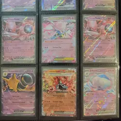 Pokemon 9-Card Ex Holo Lot Mewtwo Alcremie Alakazam Psychic Focused Collection - Image 3