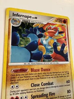 Infernape 3/100 2008 Diamond & Pearl Stormfront Holo Rare Pokemon (NM) - Image 2