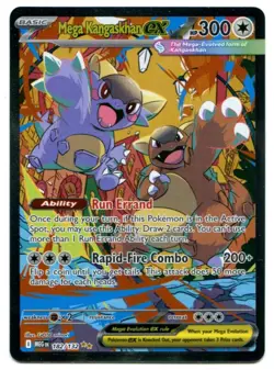 Pokemon TCG Mega Kangaskhan EX SIR Mega Evolution 182/132 NM - Image 1