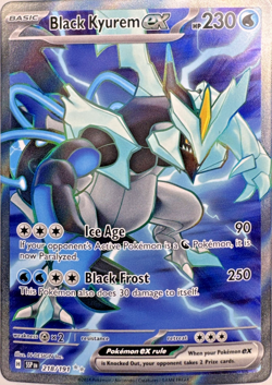 Pokemon Black Kyurem ex 218 - Surging Sparks - Image 1