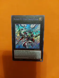 Yu-Gi-Oh! Number F0: Utopic Draco Future BLCR-EN085 Secret Rare Foil 1st Ed - Image 1