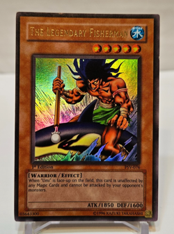 The Legendary Fisherman PSV-076 Ultra Rare 1st Edition Yugioh 1924 - Image 1