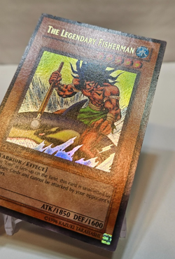 The Legendary Fisherman PSV-076 Ultra Rare 1st Edition Yugioh 1924 - Image 3