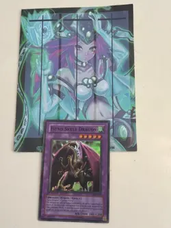 Yugioh 1x Fiend Skull Dragon Super Rare LOD-039 Legacy of Darkness 1st Ed NM - Image 1