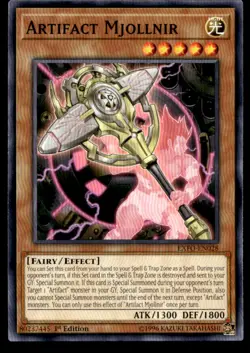 Artifact Mjollnir Extreme Force EXFO-EN028 MP YuGiOh TCG | Buy 10 Get 10 Free - Image 1