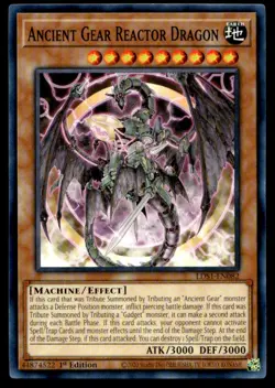 Ancient Gear Reactor Dragon Legendary Duelists: Season 1 LDS1-EN082 MP YuGiOh TC - Image 1