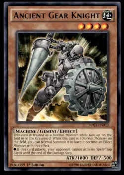 Ancient Gear Knight Battle Pack 3: Monster League BP03-EN033 MP YuGiOh TCG | Buy - Image 1