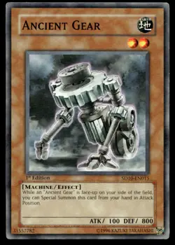 Ancient Gear Structure Deck: Machine Re-Volt SD10-EN015 MP YuGiOh TCG | Buy 10 G - Image 1