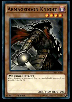 Armageddon Knight Legendary Hero Decks LEHD-ENC06 MP YuGiOh TCG | Buy 10 Get 10 - Image 1
