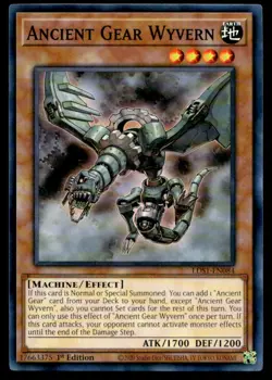 Ancient Gear Wyvern Legendary Duelists: Season 1 LDS1-EN084 MP YuGiOh TCG | Buy - Image 1