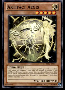 Artifact Aegis Primal Origin PRIO-EN014 MP YuGiOh TCG | Buy 10 Get 10 Free - Image 1
