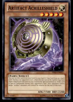 Artifact Achilleshield Primal Origin PRIO-EN015 MP YuGiOh TCG | Buy 10 Get 10 Fr - Image 1