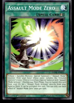 Assault Mode Zero Dark Neostorm DANE-EN055 MP YuGiOh TCG | Buy 10 Get 10 Free - Image 1