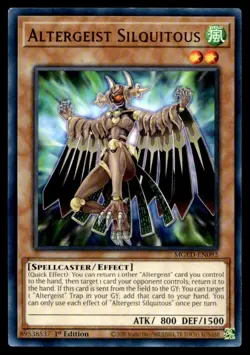 Altergeist Silquitous Maximum Gold: El Dorado MGED-EN092 MP YuGiOh TCG | Buy 10 - Image 1
