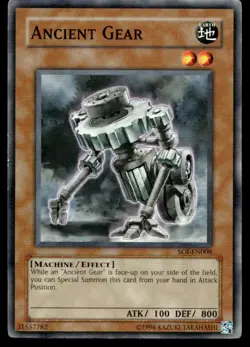Ancient Gear Shadow of Infinity SOI-EN008 MP YuGiOh TCG | Buy 10 Get 10 Free - Image 1