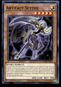 Artifact Scythe Structure Deck: Albaz Strike SDAZ-EN011 MP YuGiOh TCG | Buy 10 G - Image 1