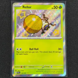 Rellor - 108/091 - Shiny Rare - Paldean Fates - Pokemon Card - NM/M - Image 1