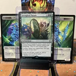 Springleaf Parade w/2 Shapeshifter Tokens Commander: Lorwyn Eclipsed Regular MTG - Image 1