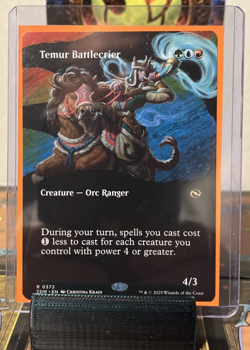 Temur Battlecrier (Borderless) Tarkir: Dragonstorm Regular Rare MTG - Image 1