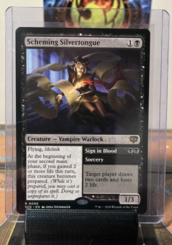 Scheming Silvertongue Secrets of Strixhaven Regular Rare MTG - Image 1