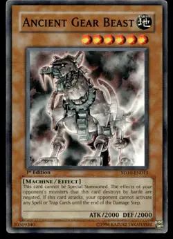 Ancient Gear Beast Structure Deck: Machine Re-Volt SD10-EN013 MP YuGiOh TCG | Bu - Image 1