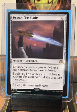 Dragonfire Blade Tarkir: Dragonstorm Regular Rare MTG - Image 1