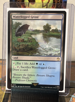 Waterlogged Grove Universes Beyond: Doctor Who Regular MTG - Image 1