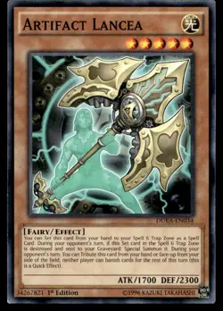 Artifact Lancea Duelist Alliance DUEA-EN034 MP YuGiOh TCG | Buy 10 Get 10 Free - Image 1