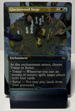 Glacierwood Siege (Borderless) Tarkir: Dragonstorm Regular - Image 1