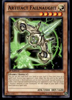 Artifact Failnaught Primal Origin PRIO-EN013 MP YuGiOh TCG | Buy 10 Get 10 Free - Image 1