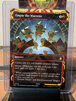 Empty the Warrens Secrets of Strixhaven: Mystical Archive Regular MTG - Image 1