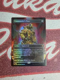 MTG Commander's Plate Foil NM | Commander: TMNT - Image 1